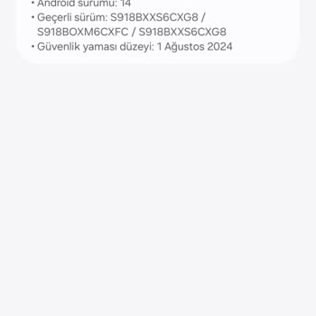Aldığım İkinci El S23 Ultra'da Güvenli Klasör Ve Güncelleme Sorunu