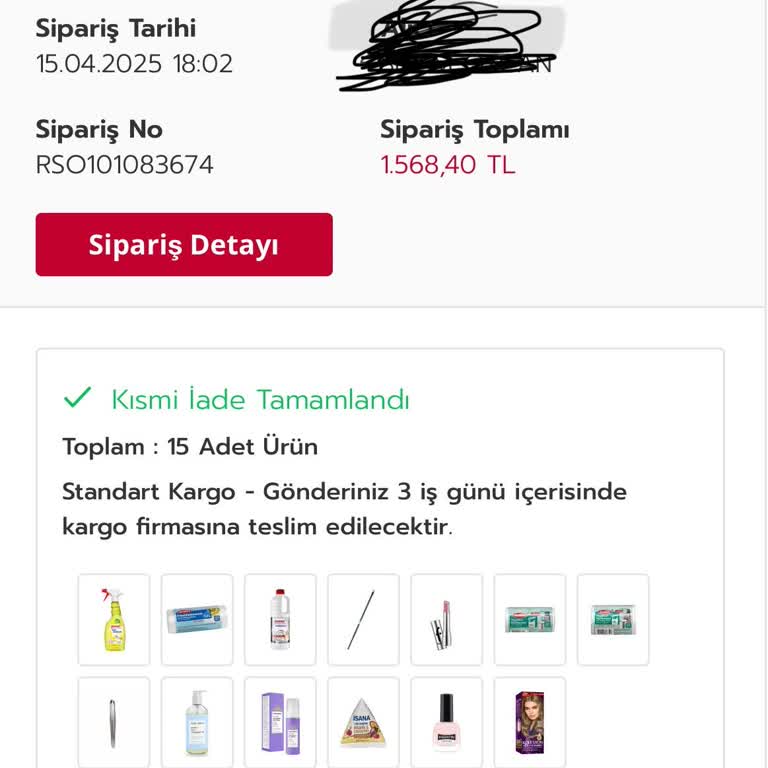 Teslim Edilmeyen Ürünlerin Ücreti Hala İade Edilmedi