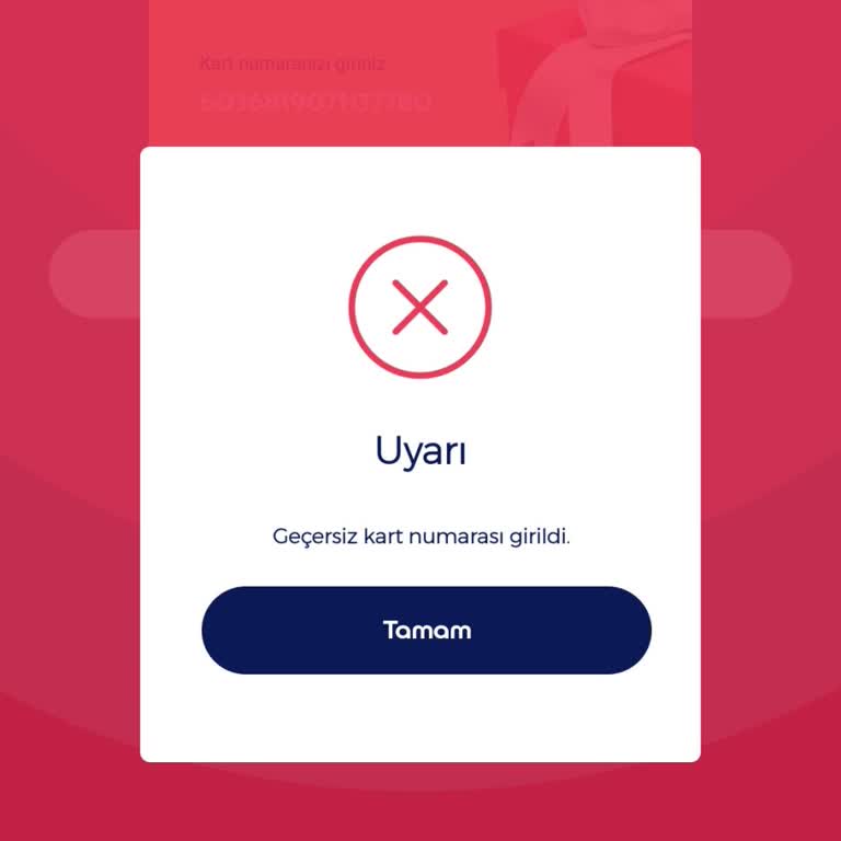 Edenred Dijital Kartım Hesabıma Eklenmiyor, Geçersiz Kart Uyarısı Alıyorum