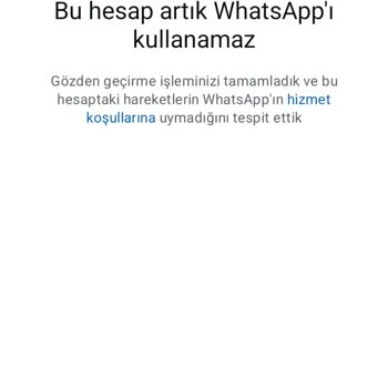 Haksız Şekilde Kısıtlanan WhatsApp Ve Sosyal Medya Hesaplarım İçin Yardım Talebi
