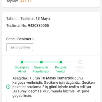 Kargom 4 Gündür Teslim Edilmedi Dönüş Bekliyorum