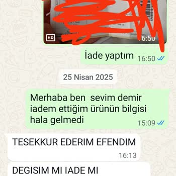 Sipariş Eksik Ve Yanlış Ürün Gönderimi