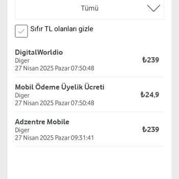 Onaysız Mobil Ödemelerle Faturama Ekstra Ücret Yansıtıldı!
