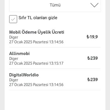 Onaysız Mobil Ödemelerle Faturama Ekstra Ücret Yansıtıldı!