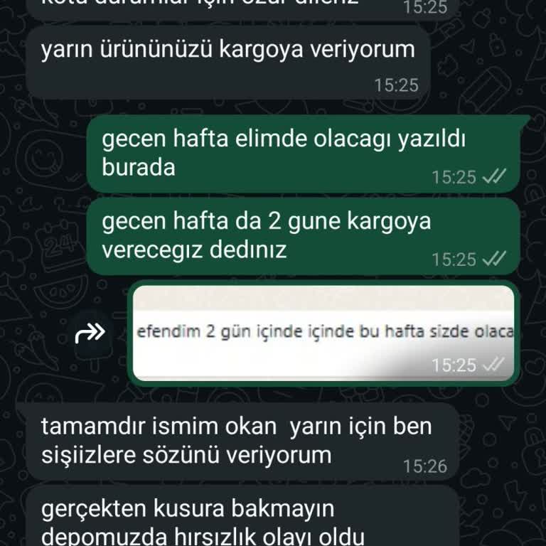 Siparişim Bir Buçuk Aydır Teslim Edilmedi