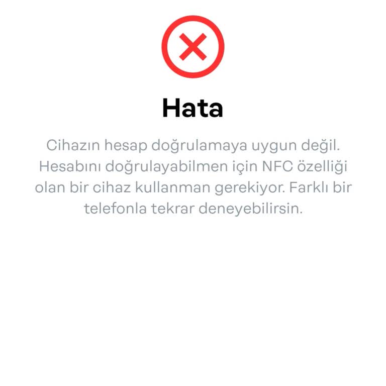 NFC Olmadan Papara Hesabıma Erişemiyorum!