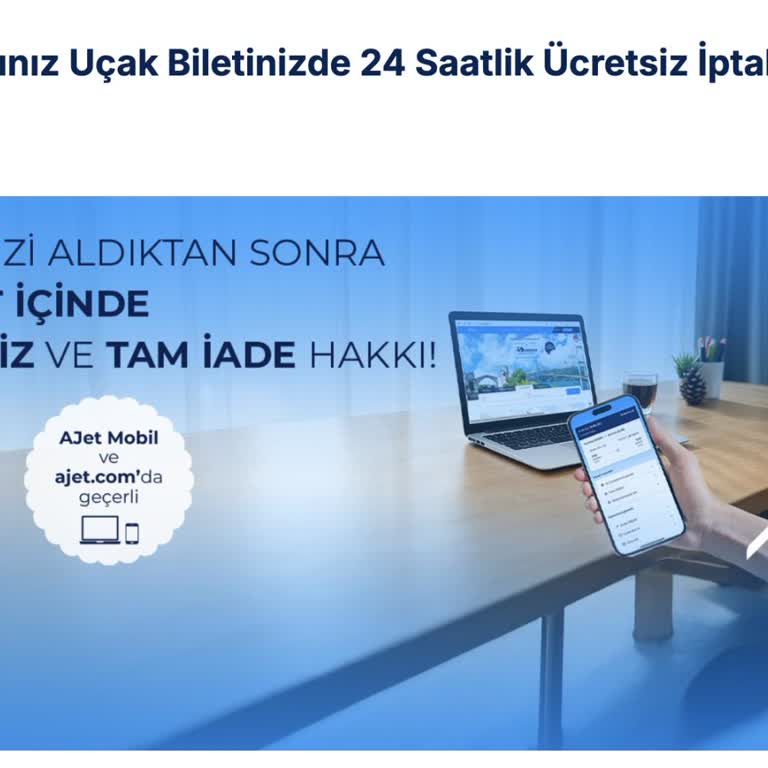 Anadolu Jet'in İade Reklamı Gerçekleri Yansıtmıyor!
