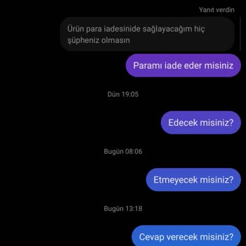 Ürün Teslim Edilmedi, İletişimde İlgisizlik Ve Engelleme Yaşadım
