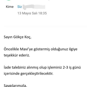 Geciken İade Süreci Ve Yetersiz Bilgilendirme Nedeniyle Mağduriyet