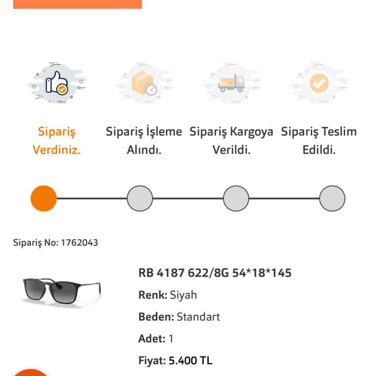 Atasun Optik'ten Verilen Sipariş Zamanında Kargolanmadı Ve Bilgilendirme Yapılmadı