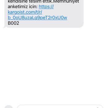 Siparişim Teslim Edilmedi, Yanlış Teslimat Bilgisi Verildi