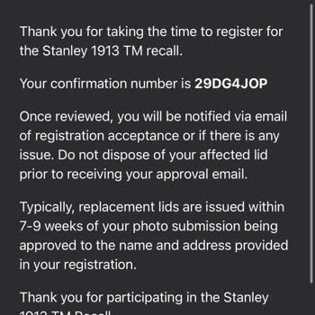 Stanley Termos Kapağı Değişimi Gecikti, Mağduriyet Yaşıyorum