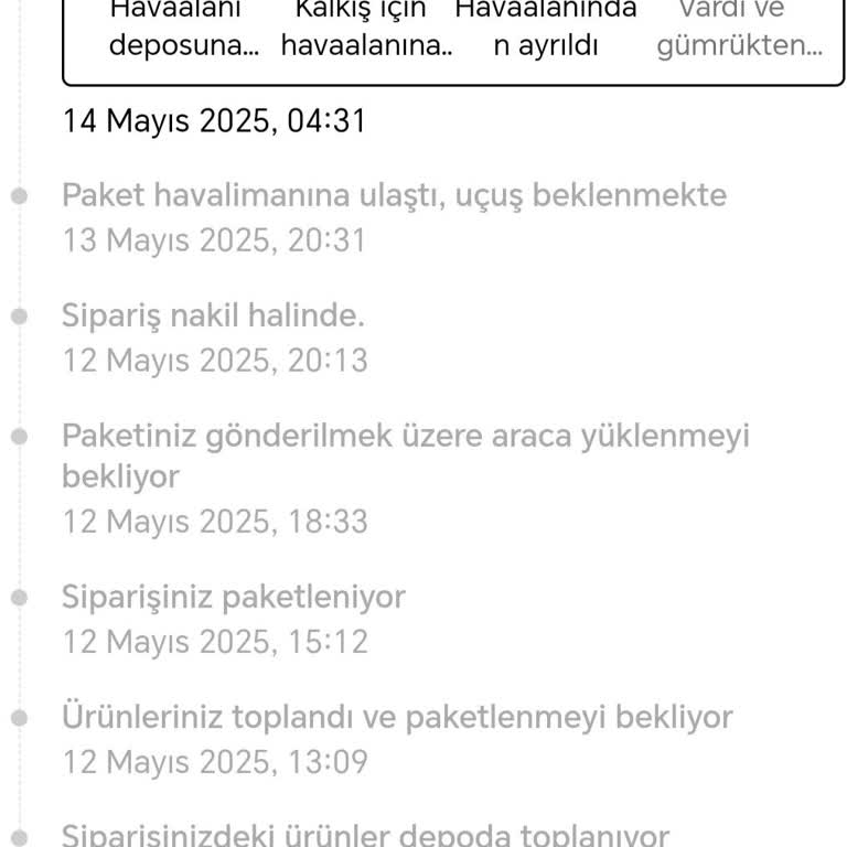 Siparişim Ve Kargo Takibi Konusunda Güvensizlik Yaşıyorum