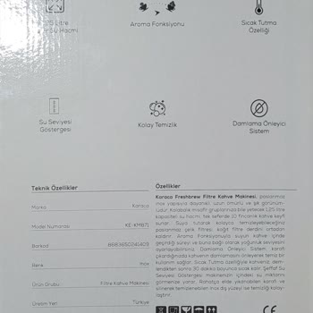 Paslanmaz Çelik Filtre Yerine Plastik Gönderildi, Mağduriyetim Giderilmedi