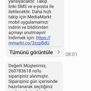 Media Markt'ta Mağazadan Teslim Alınamayan Ürün Ve Sistem Hatası