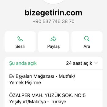Bizegetirin.com'dan Aldığım Ürün Gönderilmedi, Siteye Erişim Sağlanamıyor