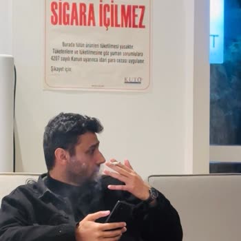 Sigara Yasağına Uyulmayan Kafede Yaşanan Rahatsızlık