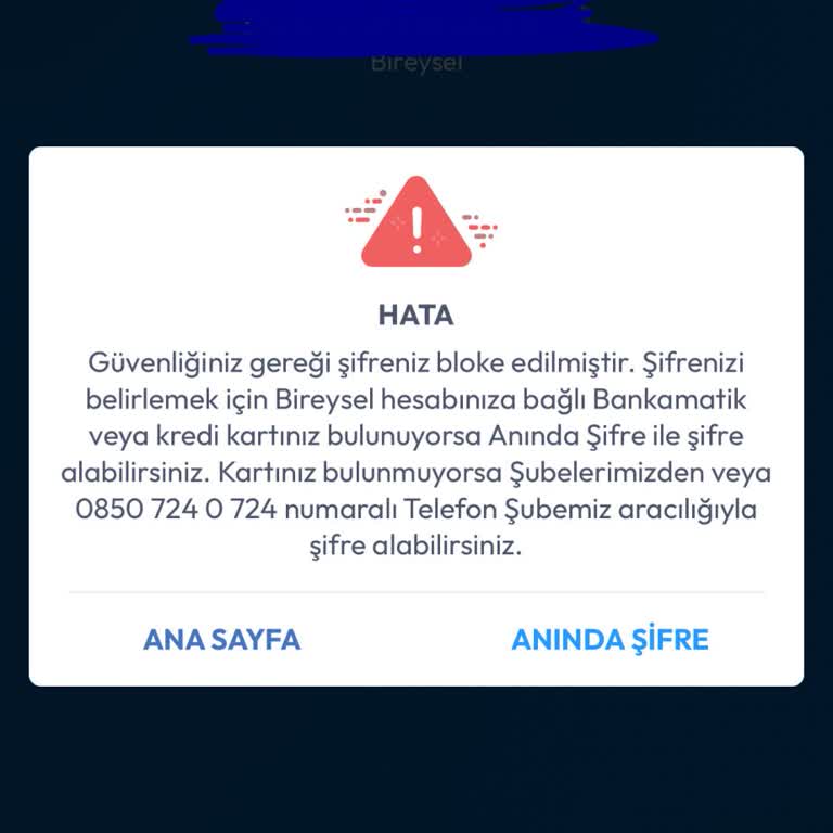 Yurt Dışındaki Askeri Personelin Şifre Bloke Mağduriyeti