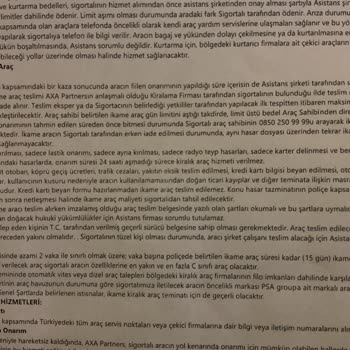 Poliçemde Belirtilen Segmentte İkame Araç Verilmiyor, Mağduriyet Yaşıyorum