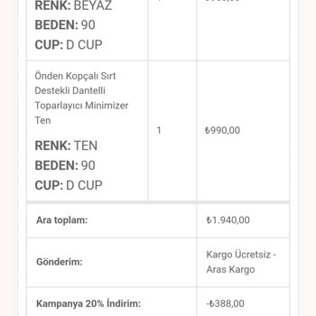 İade Sürecinde Yaşanan Sorun Ve Ek Kargo Ücreti Talebi