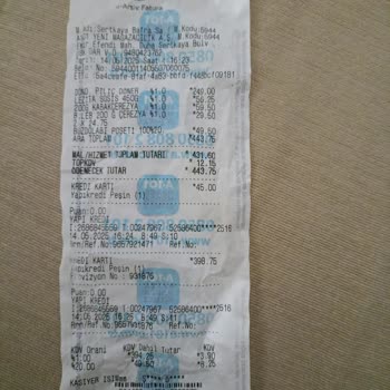 A101 Kampanyalı Tavuk Döner Alışverişimde Nakit İadesi Yapılmadı