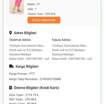 Teslim Edilmeyen Kargo İçin Sorumluluktan Kaçan Müşteri Hizmetleri