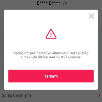 Haksız Harcama İtirazı Nedeniyle Üyeliğimin Pasife Alınması