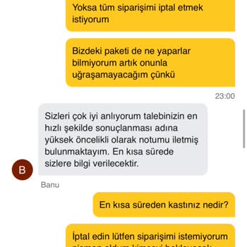 Yanlış Teslimat Sonrası Çözümsüzlük Ve İletişim Sıkıntısı Yaşadım