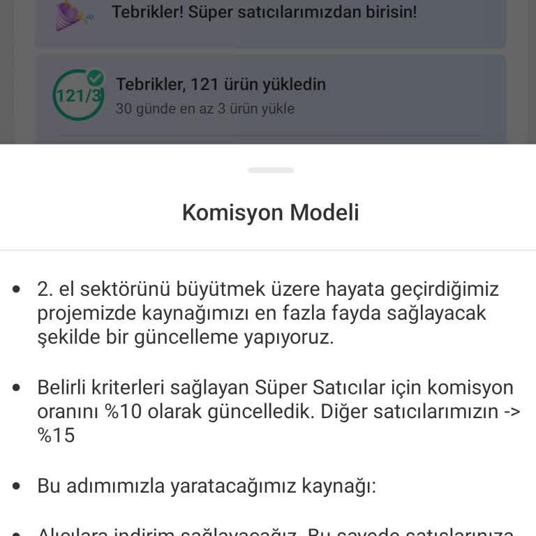 Dolap'ta Süper Satıcıya Haksız Komisyon Ve Adaletsiz Uygulamalar