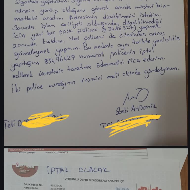 Adres Hatasında İlgisizlik Ve Mağduriyet