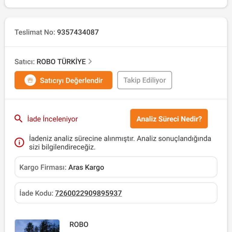 İade Sürecinde Gecikme Ve Çözüm Eksikliği