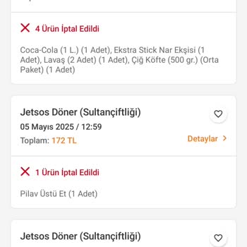 Siparişlerim Sürekli İptal Ediliyor Ve Ücret Kartımdan Kesiliyor