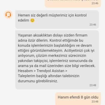 Trendyol Ücret İadesini Yapmıyor Mağduriyetimi Çözmüyor