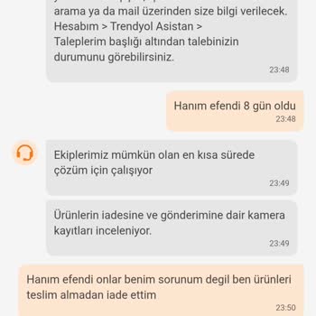 Trendyol Ücret İadesini Yapmıyor Mağduriyetimi Çözmüyor