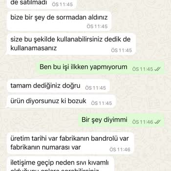 Kusurlu Boya Ürünleri Ve Yetersiz İade Süreci Nedeniyle Mağduriyet
