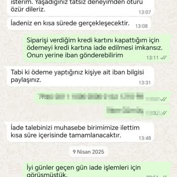 Sipariş Teslim Edilmedi, Para İadesi Yapılmıyor Ve İletişim Kurulamıyor