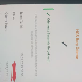 HGS Borcu Ödemesinde İki Kez Para Çekildi, İade Talep Ediyorum