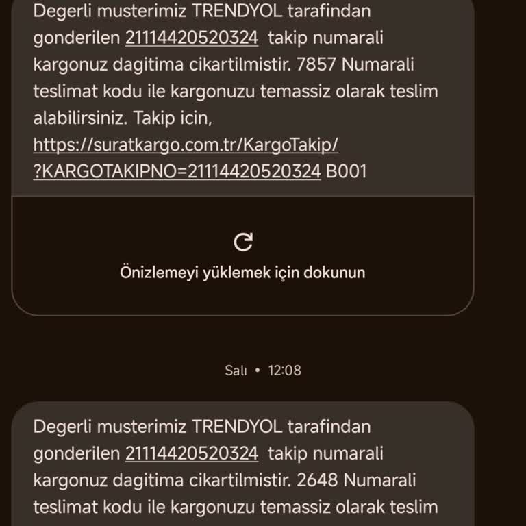 Sürat Kargo Atalar Şubesi Kargomu Teslim Etmiyor Telefonlara Da Cevap Verilmiyor