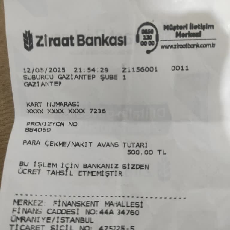 ATM'de Sıkışan Parama Ulaşamıyorum, Müşteri Hizmetleri Yetersiz