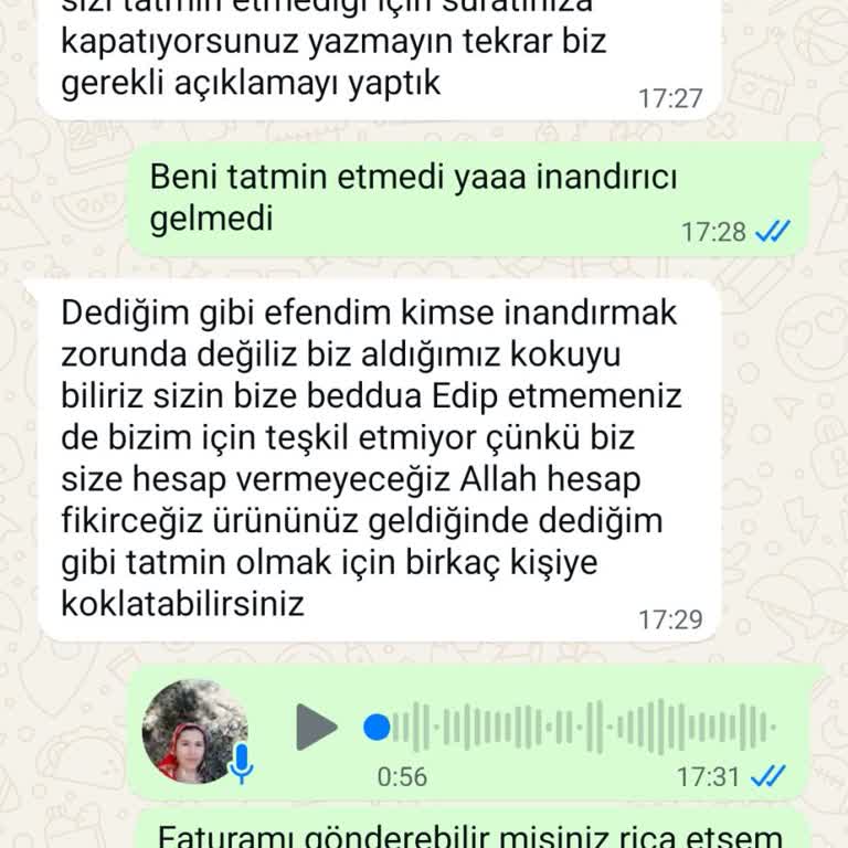 İade Talebim Haksız Gerekçeyle Reddedildi, Müşteri Olarak Mağdur Edildim