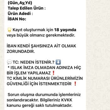 Kişisel Bilgilerimin İzinsiz Kullanılmasından Endişeliyim Ve Sorumluluk Kabul Etmiyorum