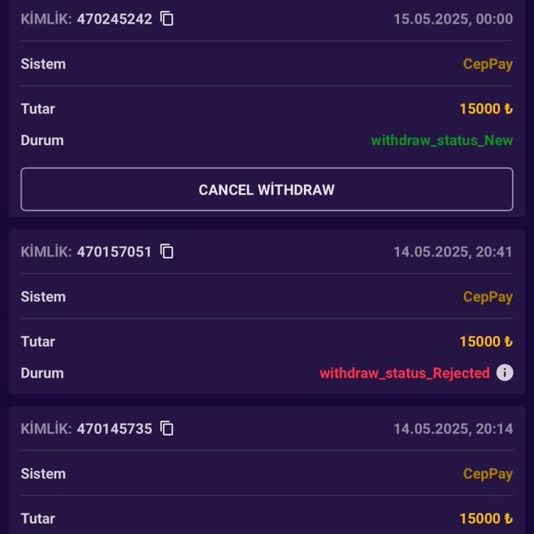 Mislibet Sitesinde Saatlerdir Bekleyen Ödeme Sorunu