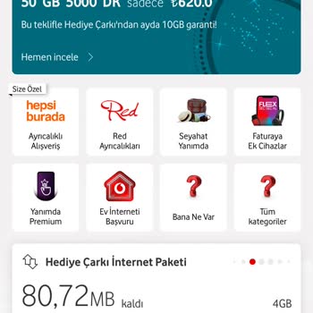 Kullanılmayan İnternetim Varken Ek Paket Ücreti Kesiliyor