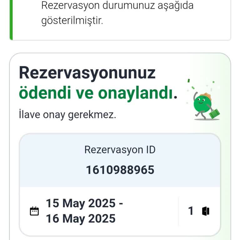 Boş Oda Olmayan Otelde Mağduriyet Ve Para İadesi Sorunu