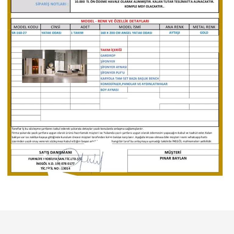 Sipariş Verilen Mobilya 9 Ay Geçmesine Rağmen Teslim Edilmedi