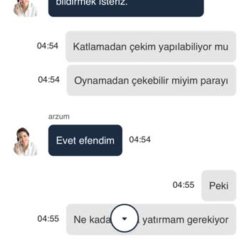 Yatırım İşleminde Değişen Alt Limit Ve Para Çekim Sorunu