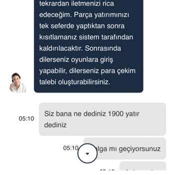 Yatırım İşleminde Değişen Alt Limit Ve Para Çekim Sorunu