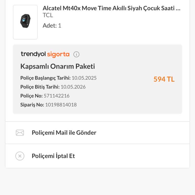 Trendyol Sigorta Müşteri Hizmetleri Geri Dönüş Yapmıyor Süreç Uzuyor
