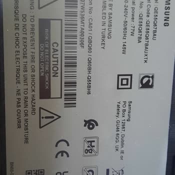 Samsung Televizyonumun Ekranı İki Buçuk Yılda Arızalandı, Yüksek Onarım Ücretiyle Şaşkınım!