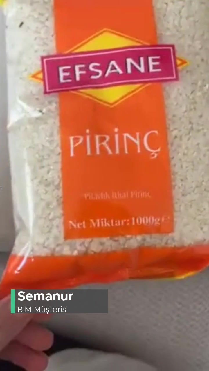 BİM Pirinç Paket İçerisinde Böcek videonun kapak resmi
